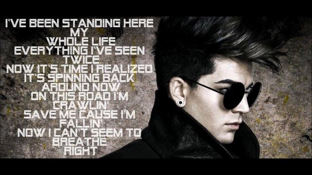 Adam Lambert Runnin (BONUS TRACK ~ Trespassing [2012]) Lyrics