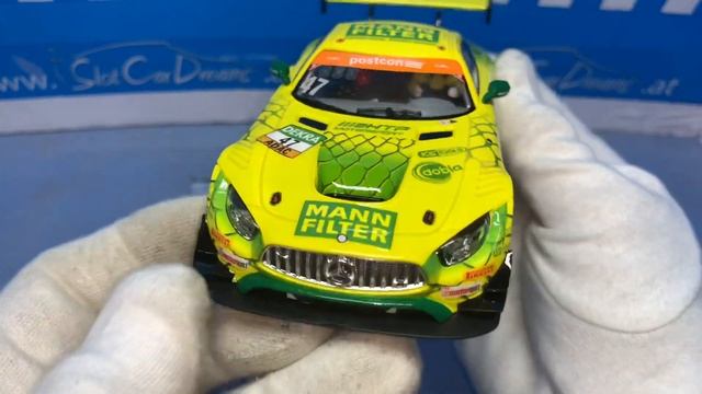 Carrera 132 Mercedes AMG GT3 Mann Filter #47 смотреть онлайн