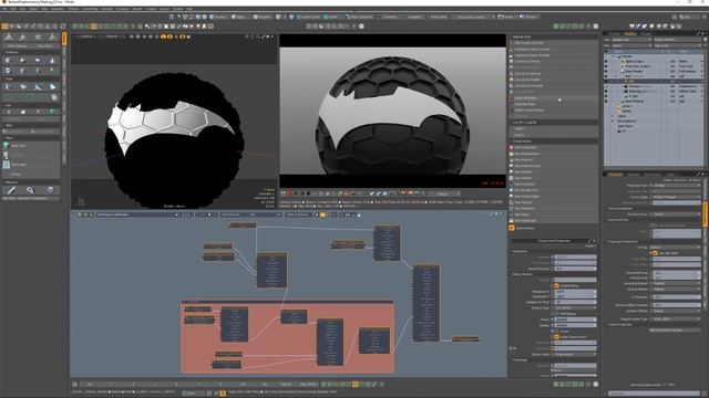 Modo _ Octane Render_ Select All Nodes смотреть онлайн