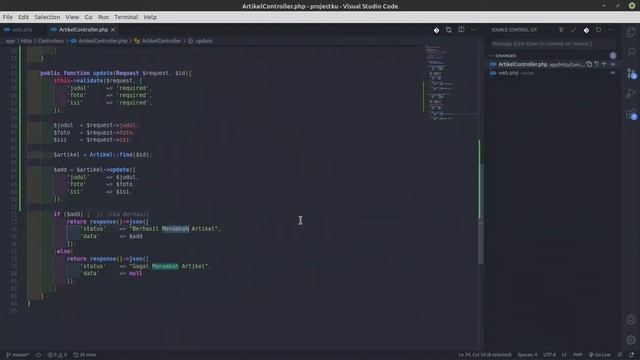 9. Update [CRUD Series] - Beajar Lumen Indonesia смотреть онлайн