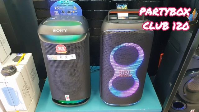 JBL Partybox CLUB 120 vs. Sony SRS-XV500 | Bass Test!💥🔥😱 смотреть онлайн