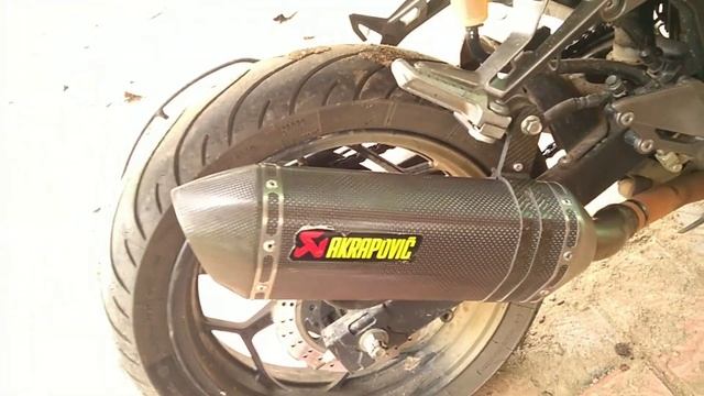 Kawasaki Ninja 300 With Original Akrapovic Exhaust(Without db killer) смотреть онлайн