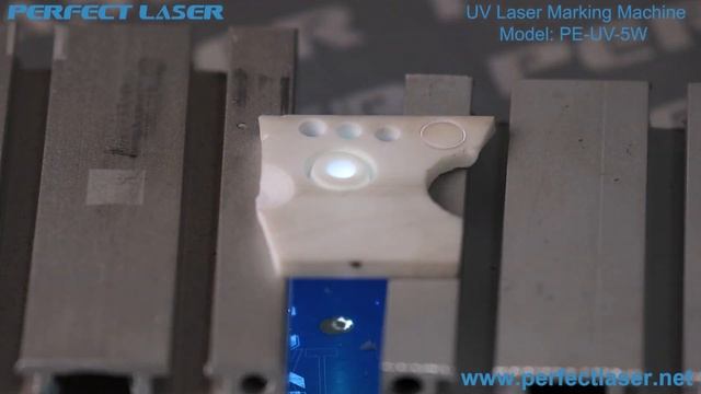 Perfect Laser-UV Laser marking machine PE-UV-5W marking on ceramic смотреть онлайн
