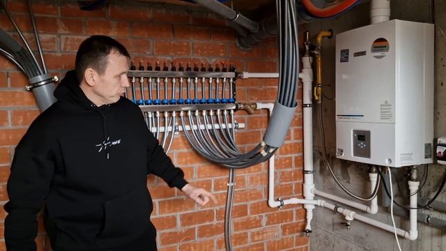 Теплые полы с автоматикой в частном доме смотреть онлайн