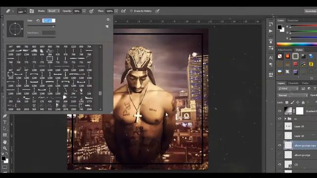 Speed Art-2Pac Album Cover(Creative Originate Entry) JOINED JADE! смотреть онлайн