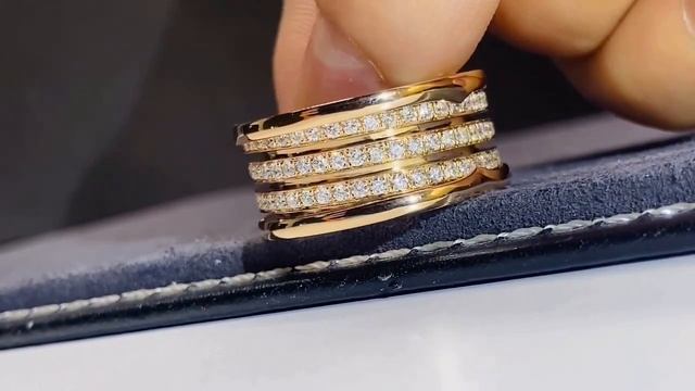 Кольцо Bulgari B.zero1, желтое золото 0,9ct смотреть онлайн