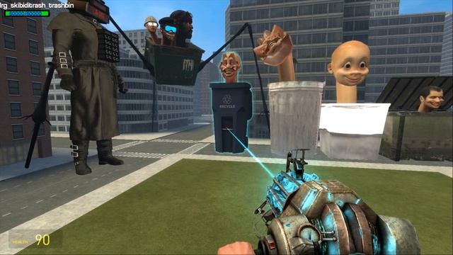 NEW SKIBIDI TOILET MULTIVERSE VS NEW VACUUM CLEANMAN ARMY & TITAN CLOCKMAN VS SKIBIDI TRASH - GMOD смотреть онлайн
