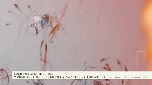 Hidden Treasures Drive the Contemporary Art Evening Auction Total to £88 million смотреть онлайн