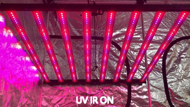 Redfarm BT 900W UV IR LED Grow Light смотреть онлайн