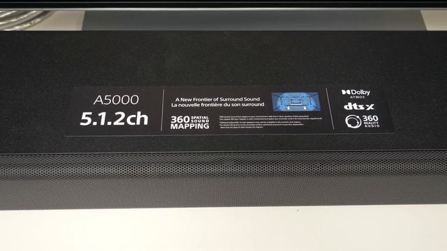 TEST: SONY HT-A5000 Dolby Atmos Soundbar + Subwoofer + Rear-Lautsprecher (SA-SW5 / SA-RS5)