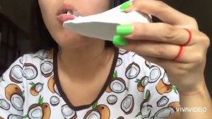 Природный мел Акбулак( Оренбург). Асмр. Хруст мелом. Пищевой мел. Релакс. Разные мелоежки