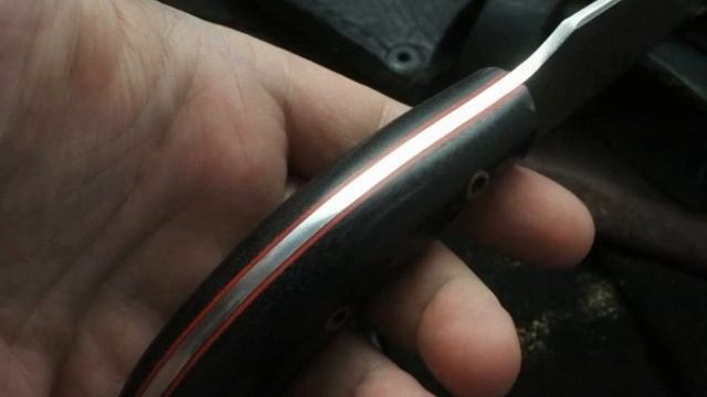 Мастерская Сковородихина нож F7, сталь Bohler K340, рукоять микарта смотреть онлайн