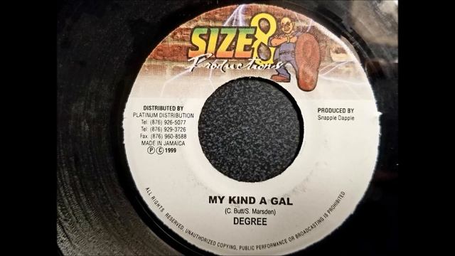 General Degree - My Kind Of Gal - Size 8 7" (Quick Sand Riddim) смотреть онлайн