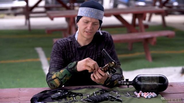 How to: Switch Shocker paintball marker to electronic смотреть онлайн