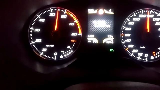 Seat Leon 5f 1.8tsi acceleration 0-195km/h смотреть онлайн