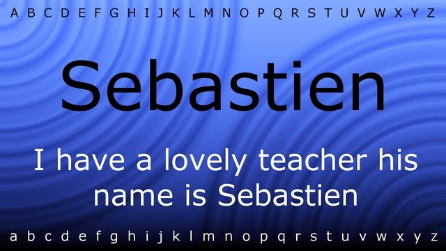 How to say 'Sebastien' with Zira.mp4 смотреть онлайн