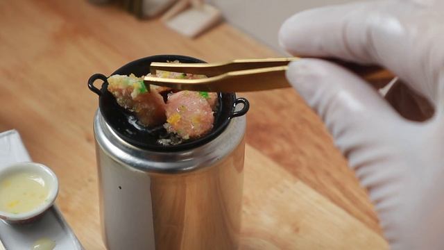 Sweet little space fried sausage & small food & mini cooking смотреть онлайн