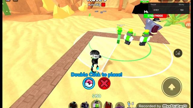 Tower Defense но рулетка-любой юнит(1часть) смотреть онлайн
