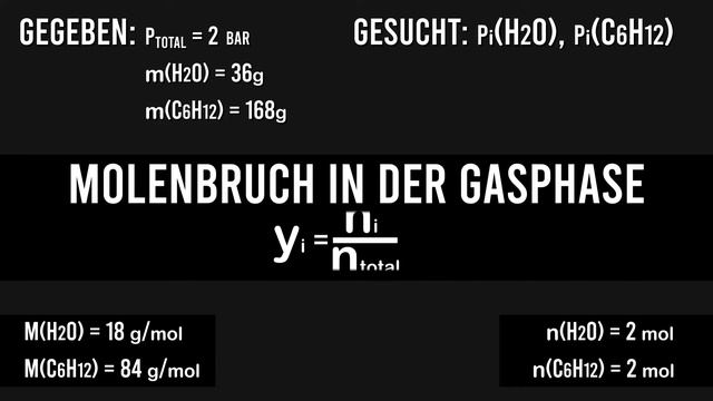 Ermittlung des Taupunktes eines Gasgemisches Wasserdampf/Cyclohexan (Partialdruck =!= Dampfdruck) смотреть онлайн