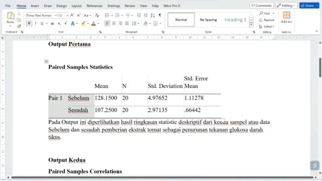 Uji T 2 Sampel Berpasasangan dengan IBM SPSS 26 - Kelompok 7 смотреть онлайн
