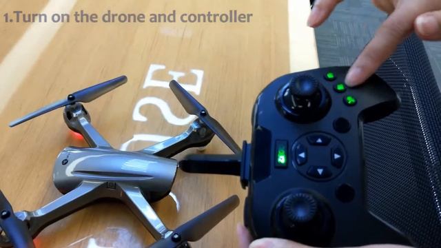 Lefant X-detector--How to fly the gps drone with joystick indoor смотреть онлайн