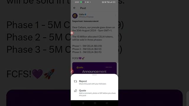 Celia Airdrop 3 ! Celia KYC ! #celia #airdrop смотреть онлайн