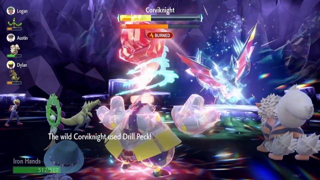 6 Star Raid Dragon Tera Type Corviknight Solo - Pokemon Scarlet and Violet смотреть онлайн