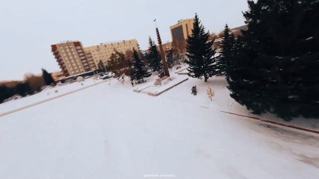 Кокшетау 18 декабря. Смотреть в 4К разрешении! смотреть онлайн