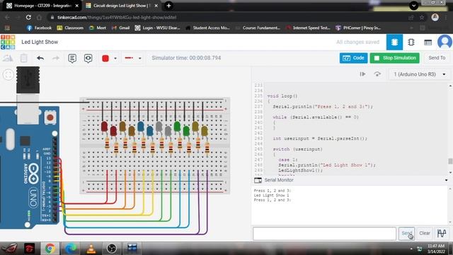 LED Light Show Activity using Tinkercad смотреть онлайн