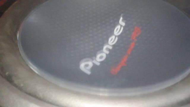 Pioneer champion Pro TS-W3003D4 subwoofer free air test! Fresh sub played for first time! смотреть онлайн