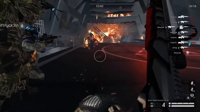 10 wave of Black Shark insane - only 4 players! Warface EU смотреть онлайн