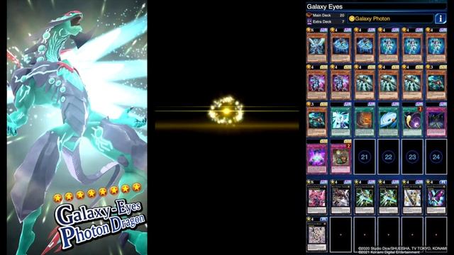 KOG Sept 2021 Galaxy Eyes Photon Dragon Deck - Duel Links смотреть онлайн