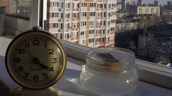 Как сосновый брусок воду впитывал