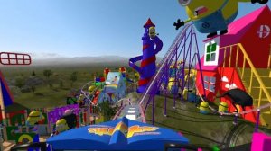 360° VR Roller Coaster Minion