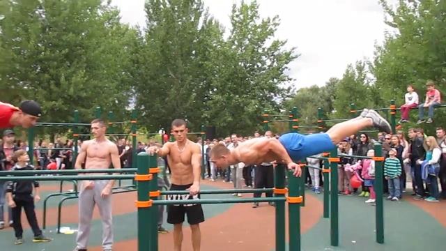 Открытие WORKOUT площадки (Минск, парк Павлова) - Gig Ants ( Бобруйск) ч.2 смотреть онлайн
