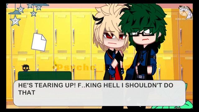 Jealous Bakugo [] DKBK BKDK [] No Quirk AU X Senior Deku AU [] SKIT