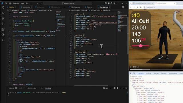 Front-End Masterclass Part 5: The Burn Bar смотреть онлайн