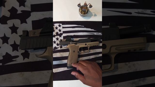 Sig Sauer P320 AXG Combat review. смотреть онлайн