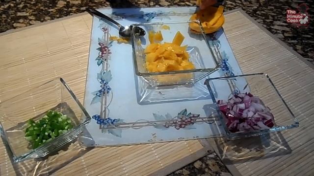 How to Make a Very Special Pico de Mango Healthy Mexican Salsa | The Minute Cook смотреть онлайн