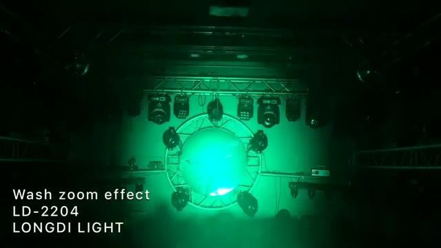 LD-2204 7 X 12W RGBW 4-in1 ZOOM LED MOVING HEAD LIGHT смотреть онлайн