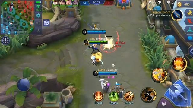 Freya mobile legend - my gameplay classic - masih belajar смотреть онлайн