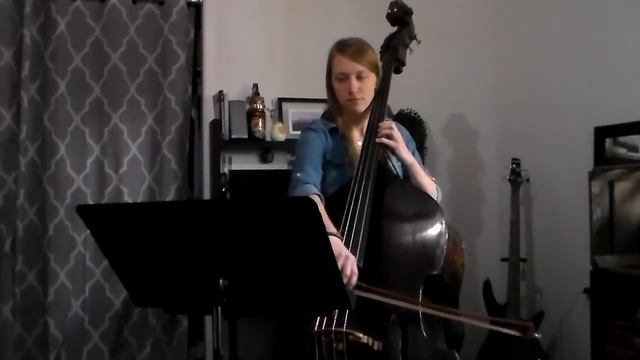 Bass Eb Major two octave scale and arp tutorial смотреть онлайн