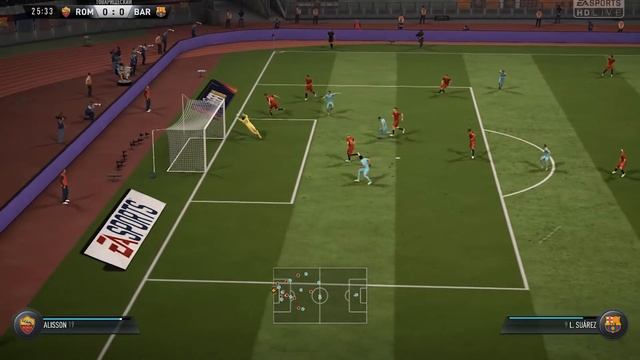 Рома Барселона 1/4 ЛЧ , прогноз от FIFA , голы первой игры... смотреть онлайн