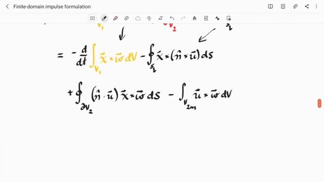 Finite-domain formulation of vortical impulse theory смотреть онлайн