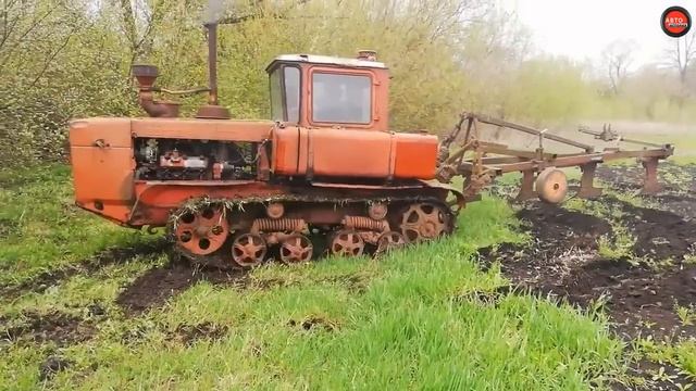 Первый Советский Трактор НА АВТОМАТЕ! ДТ-175 "Волгарь". смотреть онлайн