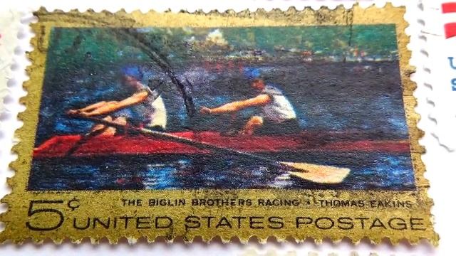 Old 1966 & 1967 U.S. Postage Stamps смотреть онлайн