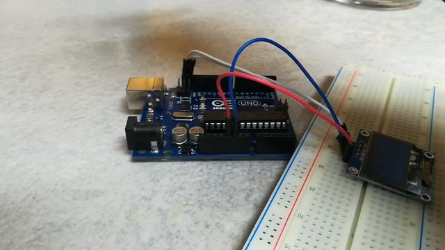 How to connect OLED i2C display to Arduino Uno смотреть онлайн