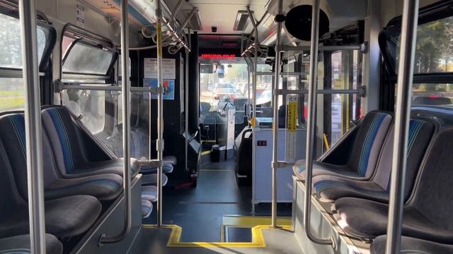 Sonoma County Transit 2018 BYD K7M 501 on route 12 смотреть онлайн