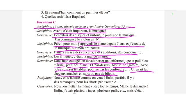Fransız dili 8 ci sinif Unité 2 lecon 1 document C seh 25, 26 смотреть онлайн