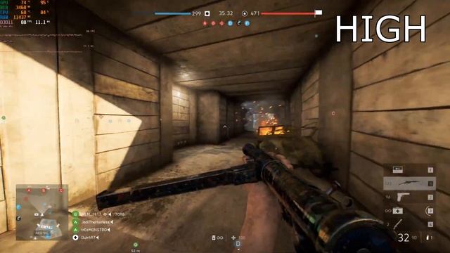 Battlefield V - Ryzen 5 1600 AF (Stock) - GTX 1660 6GB - 16GB RAM 2400Mhz Dual Channel - 1080p смотреть онлайн